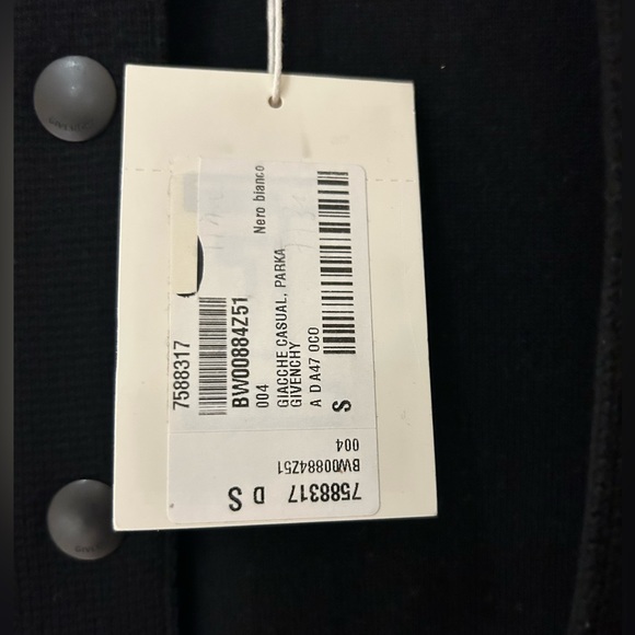 GIVENCHY INTARSIA KNIT BOMBER JACKET - Picture 8 of 9